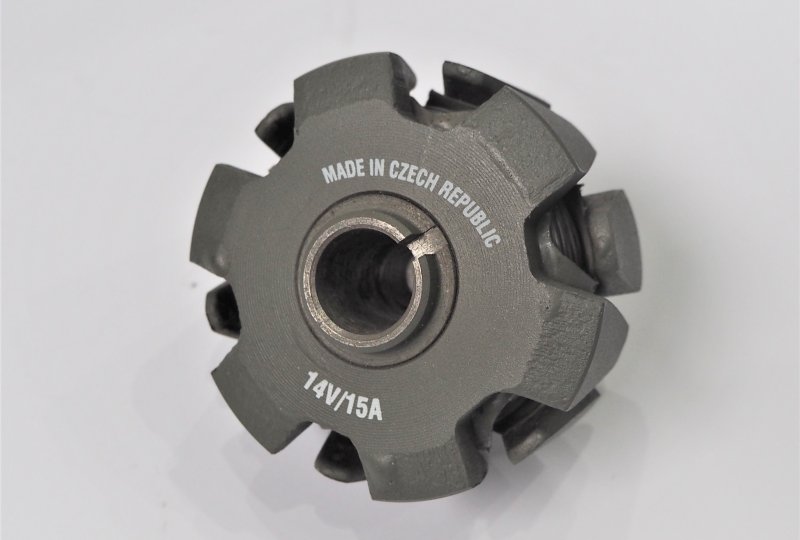 Wirnik prądnicy, 14V/15A, oryginał, Jawa 638-photo3