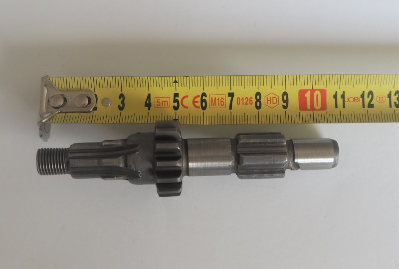 Wałek skrzyni biegów, 14 zębów, Jawa 05-23-photo4