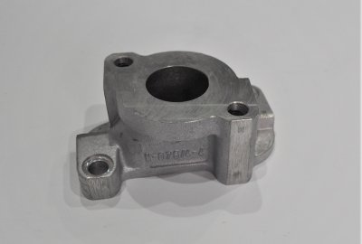 Króciec gaźnika, aluminium, Jawa 638-640