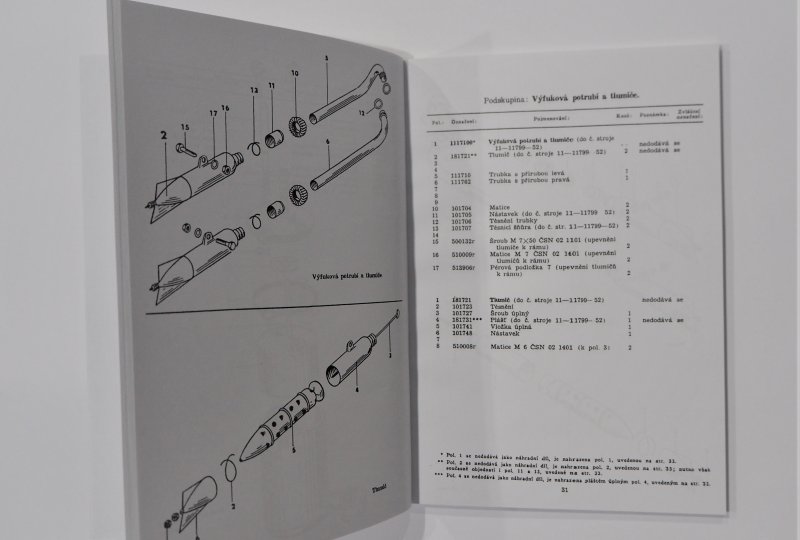 Katalog części zamiennych JAWA 250 PERAK - J.CZESKI, format A5, 128 stron-photo3