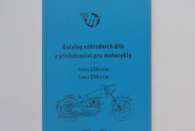 Katalog części zamiennych JAWA 250/350 PERAK - J.CZESKI, format A5, 116 stron
