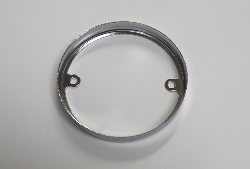 Ramka kierunkowskazu, metalowa, chrom, Jawa 634-640-photo3
