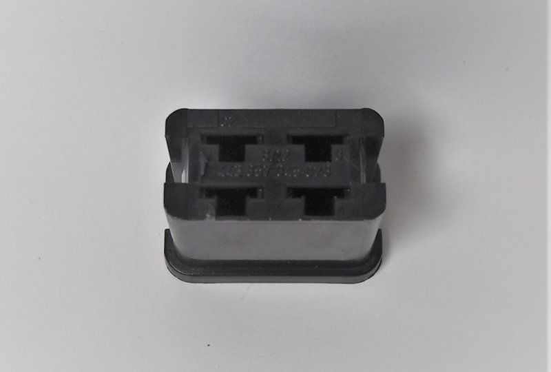 Złącze wtykowe, 4 piny, do okablowania, plastik, Jawa 634-640, CZ-photo4