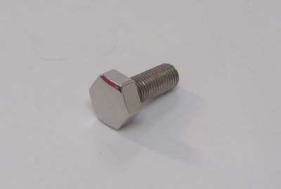 Śruba M8/1x16, na klucz 14mm, nierdzewna, polerowana, Jawa Perak, OHC