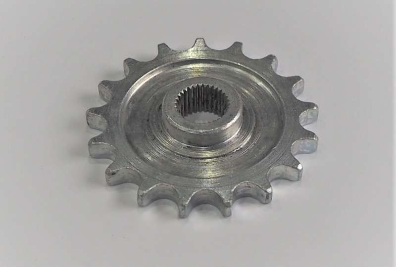 Zębatka napędu, 17 zębów, CZ 125/150 B, C, T-photo3