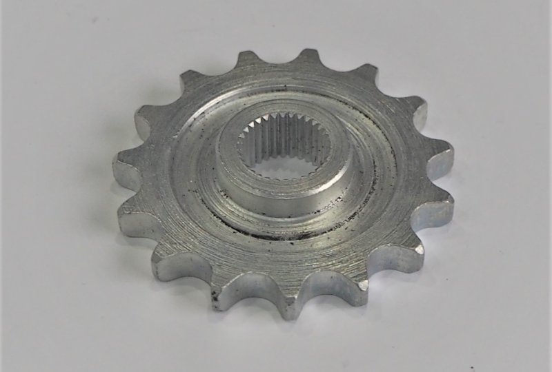 Zębatka napędu, 15 zębów, CZ 125/150 B, C, T-photo3