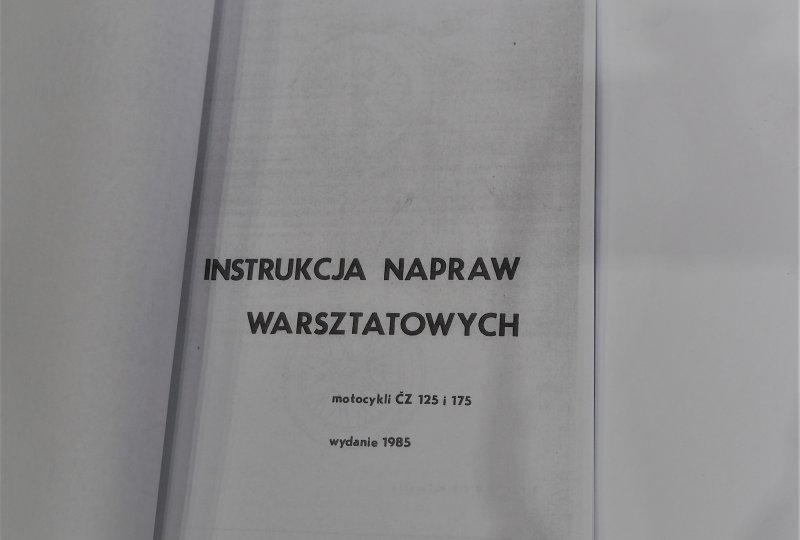 Instrukcja napraw montażowych CZ 125, 175 - J.POLSKI format A4, 54 strony-photo2