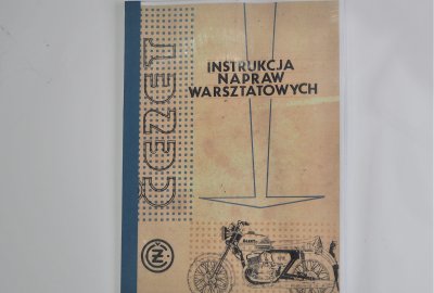 Instrukcja napraw montażowych CZ 125, 175 - J.POLSKI format A4, 54 strony