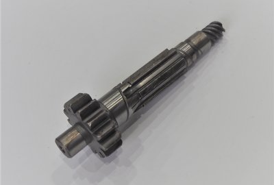 Wałek skrzyni biegów, 13 zebów, Jawa 350/634, CZ 471/472