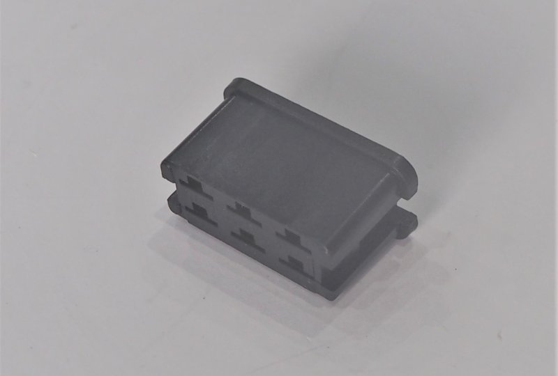 Złącze wtykowe, 6 piny, do okablowania, plastik, Jawa 634-640-photo2