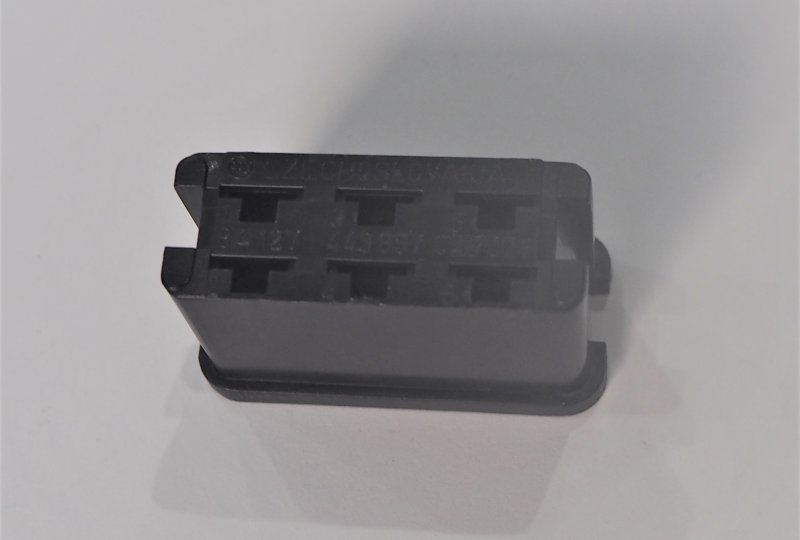 Złącze wtykowe, 6 piny, do okablowania, plastik, Jawa 634-640-photo3