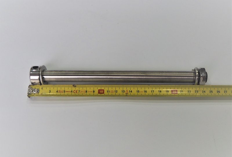 Ośki kół, na koła półbęben, nierdzewne, polerowane, Jawa-CZ 250/350-photo5