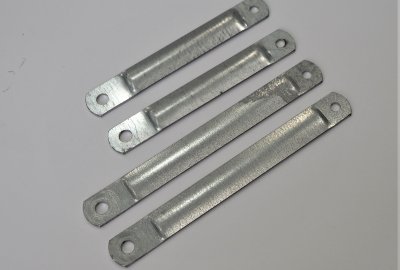 Komplet uchwytów przedniej lampy, 4 szt, Jawa 350 SV
