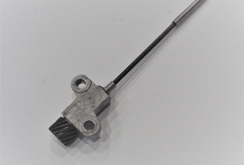 Napęd licznika (silnik), 15 zębów, długość 178mm, średnica 6mm, CZ 125 / 476, 453, 473-photo2
