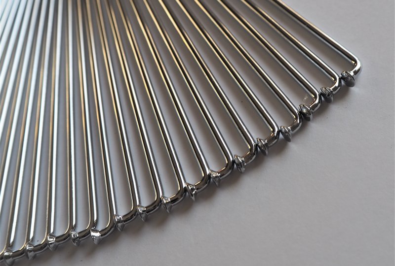 Szprychy i nyple, komplet 36 szt, 16 cali, M3x160 mm, chrom, Jawa Babetta-photo3