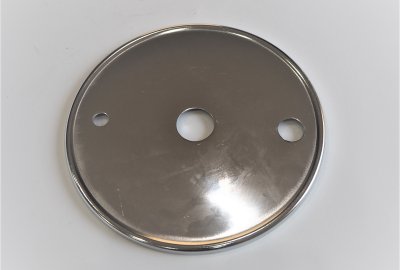 Pokrywa hamulca 160mm, bez mocowania, chrom, Jawa Perak, Ogar