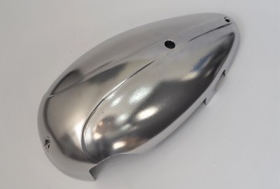 Pokrywa silnika prawa, aluminium, polerowana chemiczne, Jawa 500 OHC 01, 02