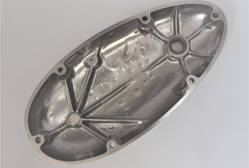 Pokrywa sprzęgłowa silnika, polerowana chemiczne, Jawa 500 OHC-photo3
