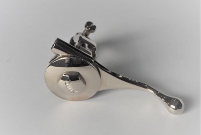 Dzwignia ssania AMAC, prawa strona, na kierownicę 22 mm, nikiel