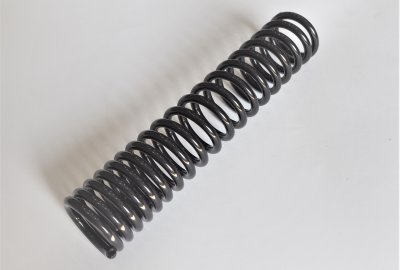 Sprężyna tylnego amortyzatora, progresywna, 267mm, czarna,  Jawa 634-640