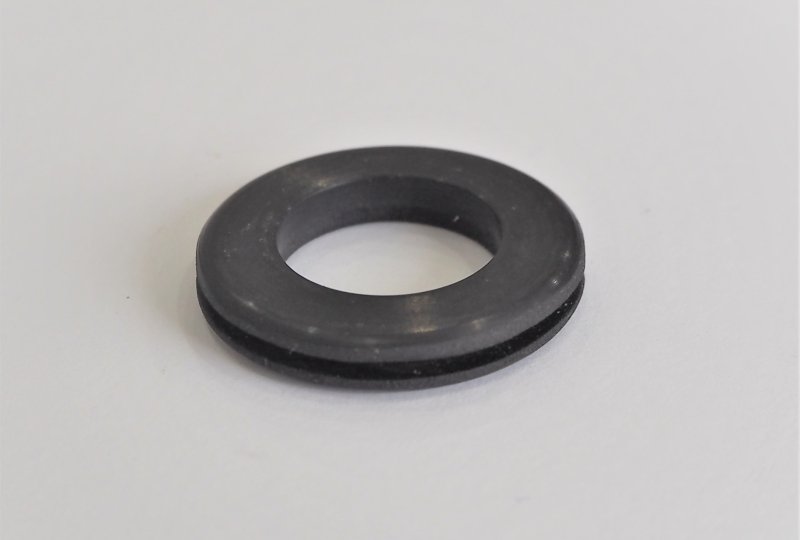 Gumowa przelotka tłumika skrętu główki ramy, 19x25x32 mm, Jawa 500 OHC-photo2