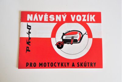 Podręcznik PAV 40 - J.CZESKI, format A5, 14 stron