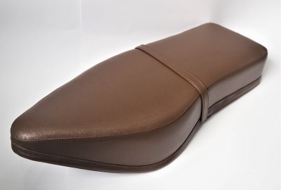 Siedzenie, półskóra, brązowe, Jawa 500 OHC 02