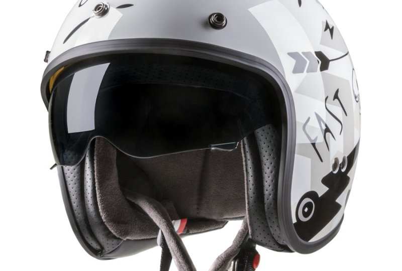 Kask CASSIDA OXYGEN BADASS - L / 59-60 /  biały/szary-photo3