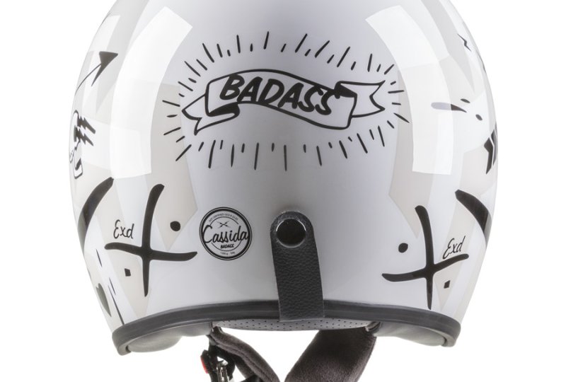 Kask CASSIDA OXYGEN BADASS - L / 59-60 /  biały/szary-photo6
