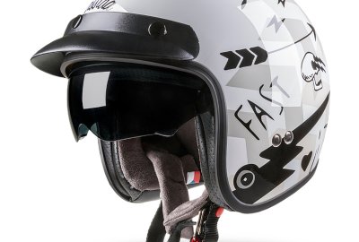 Kask CASSIDA OXYGEN BADASS - L / 59-60 /  biały/szary
