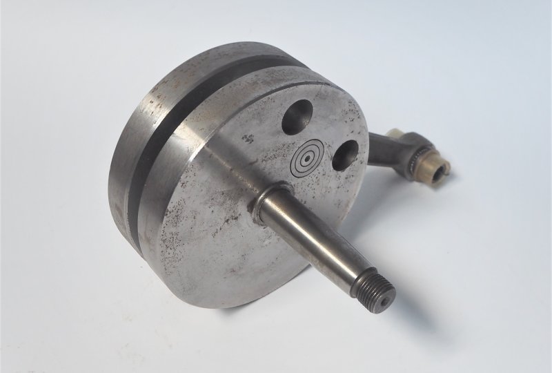 Wał korbowy, sworzeń 16 mm, oryginał, CZ 487-photo2