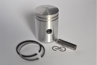 Tłok 48,50 mm + pierścienie + sworzeń, Jawa 100 Robot