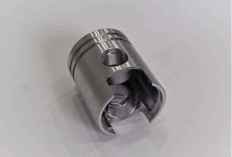 Tłok 40,75 mm, dwupierścieniowy, na sworzeń 14 mm, rowek 2.0 mm, Jawa Babetta-photo2