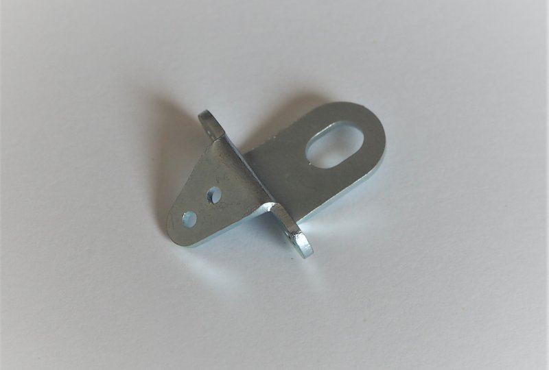 Uchwyt ramki i sprężny przedniej lampy, ocynk, Jawa 50-photo2