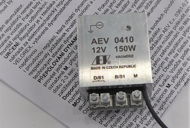 Regulator elektroniczny 12V/150W - AEV 0410, VELOREX 350-photo4
