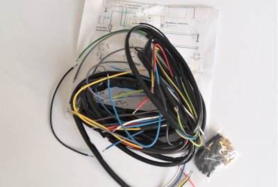Instalacja elektryczna ze stacyjką w zbiorniku, Jawa 250/350 Perak, Kyvacka