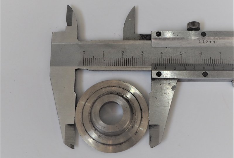 Płytka sprężyny zaworu, Jawa 500 OHC 01, 02-photo3