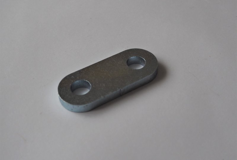 Uchwyt stopki z radłowaniem na jednej stronie, ocynk, Jawa, CZ-photo2