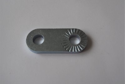 Uchwyt stopki z radłowaniem na jednej stronie, ocynk, Jawa, CZ