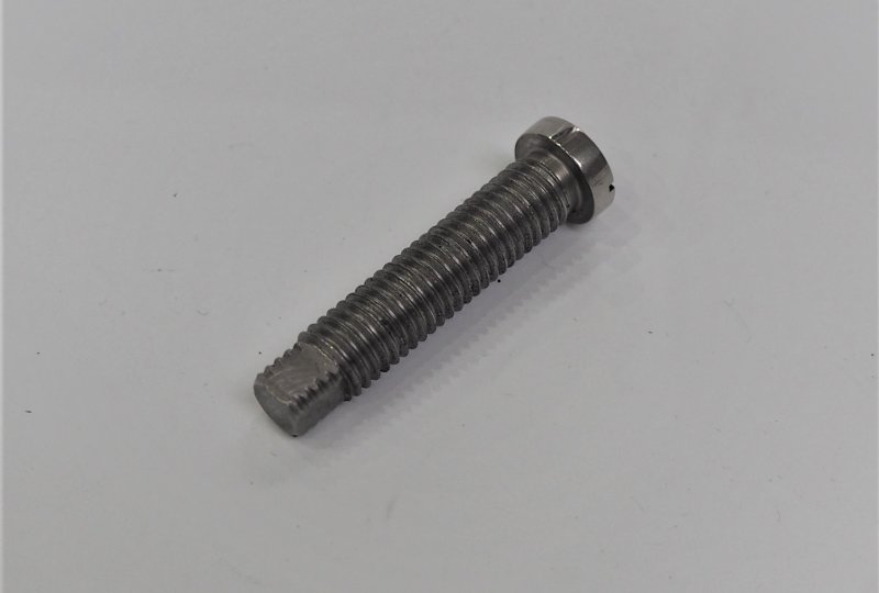 Śruba napinacza skrzyni biegów M10, nierdzewna, polerowana, Jawa Villiers, Special-photo2