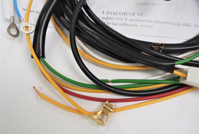 Instalacja elektryczna, główna, Jawa Babetta 210-photo3
