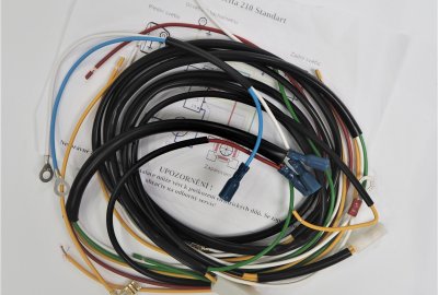 Instalacja elektryczna, główna, Jawa Babetta 210