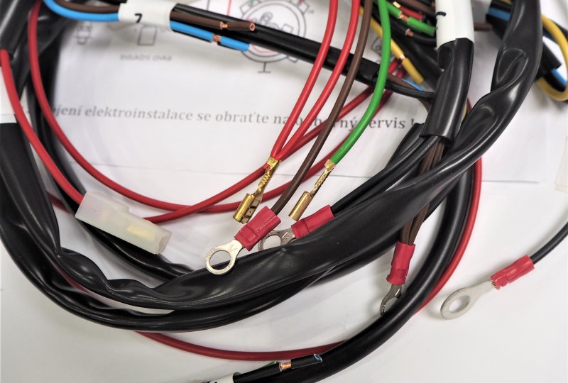 Instalacja elektryczna, 20 W, główna, Jawa 50 typ 20, 21-photo2