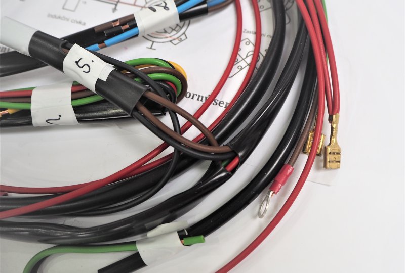 Instalacja elektryczna, 20 W, główna, Jawa 50 typ 23 Mustang-photo2