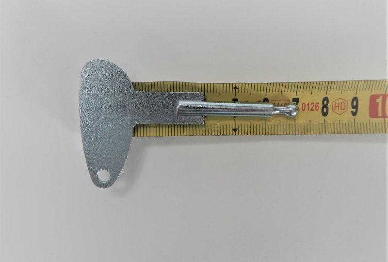 Kluczyk stacyjki, ocynk, CZ 450-453-photo2