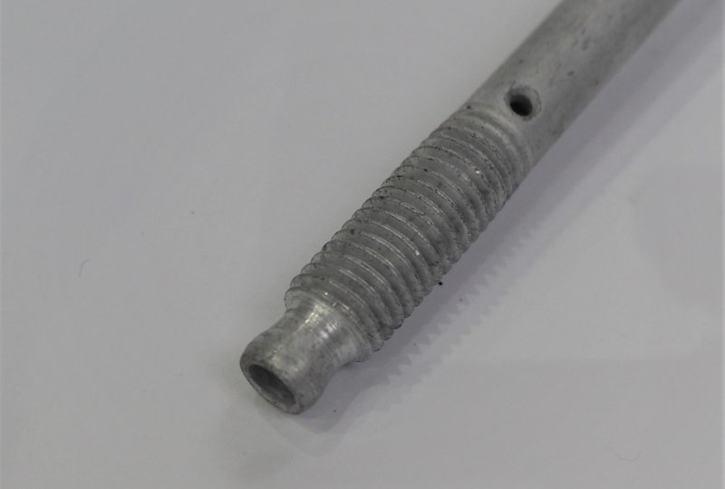 Śruba sworznia wahacza, 144 mm, na smarowanie, oryginał, Jawa 250 Kyvacka, Panelka-photo3
