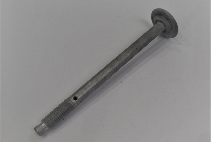Śruba sworznia wahacza, 144 mm, na smarowanie, oryginał, Jawa 250 Kyvacka, Panelka-photo2