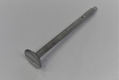 Śruba sworznia wahacza, 144 mm, na smarowanie, oryginał, Jawa 250 Kyvacka, Panelka