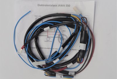 Instalacja elektryczna, Jawa 50 typ 550