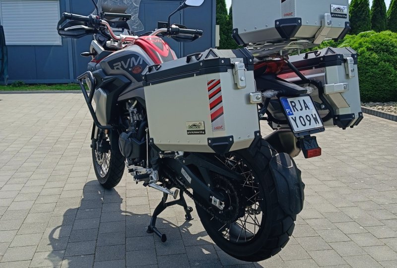 JAWA 500 RVM ADVENTURE - 2024   CZERWONA - DEMO - FULL-photo4